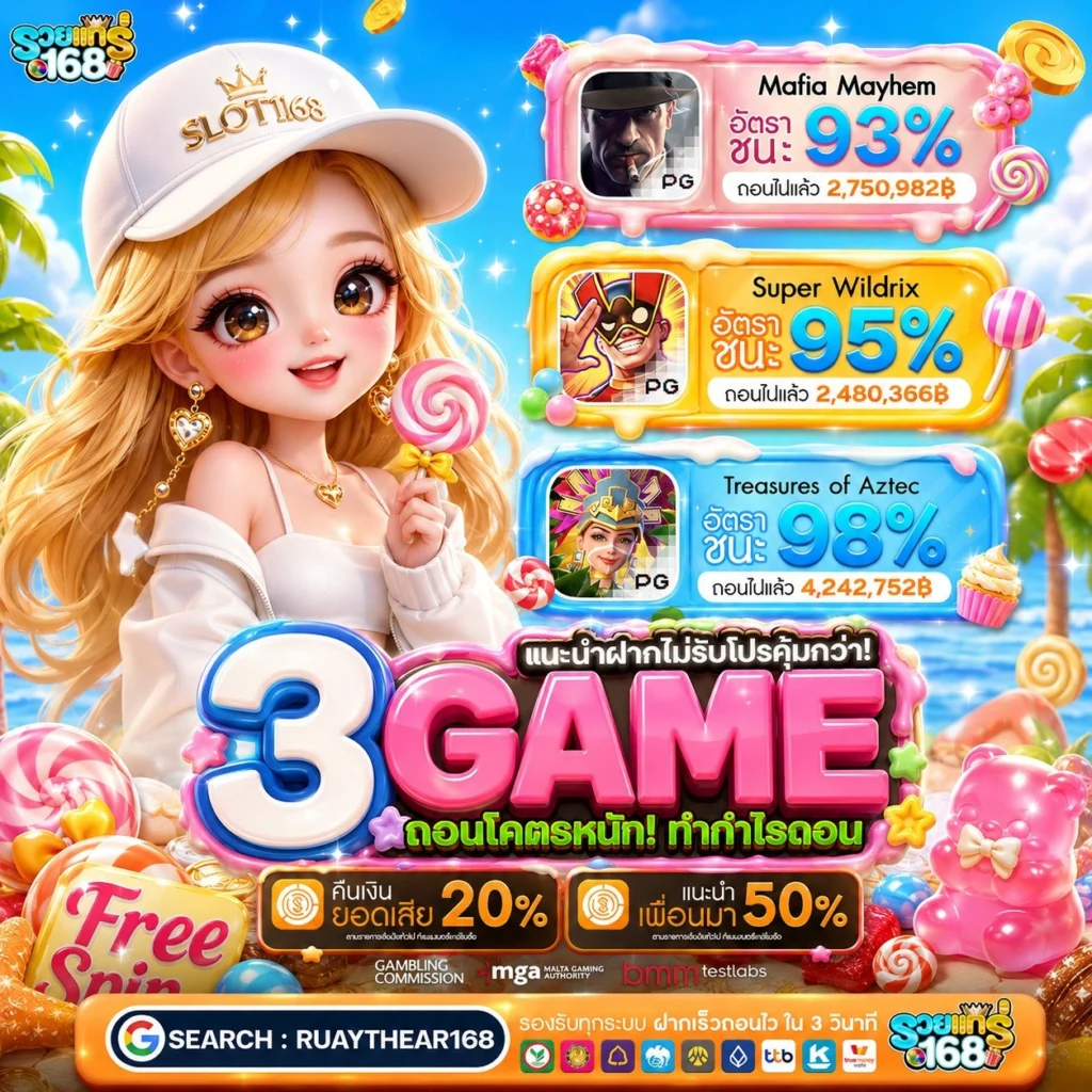 เครดิตฟรี ไม่ต้องฝาก ไม่ต้องแชร์ แจกจริงคุ้มค่าที่สุดในสามโลก